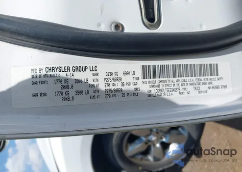 2014 Ram 1500 Big Horn из США, поврежденный, VIN 1C6RR7LT5ES346575